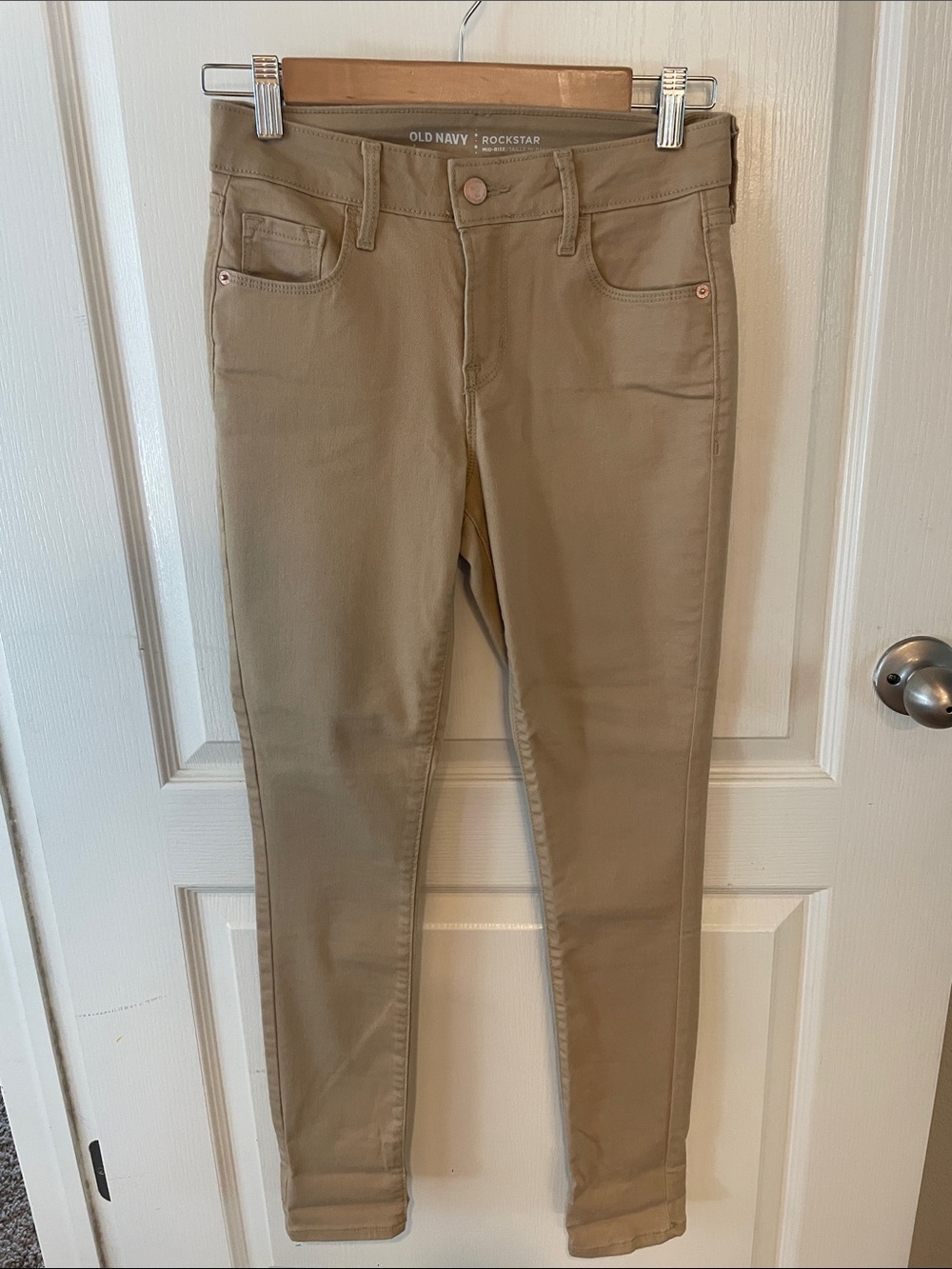 Old Navy Khaki Skinny Pants